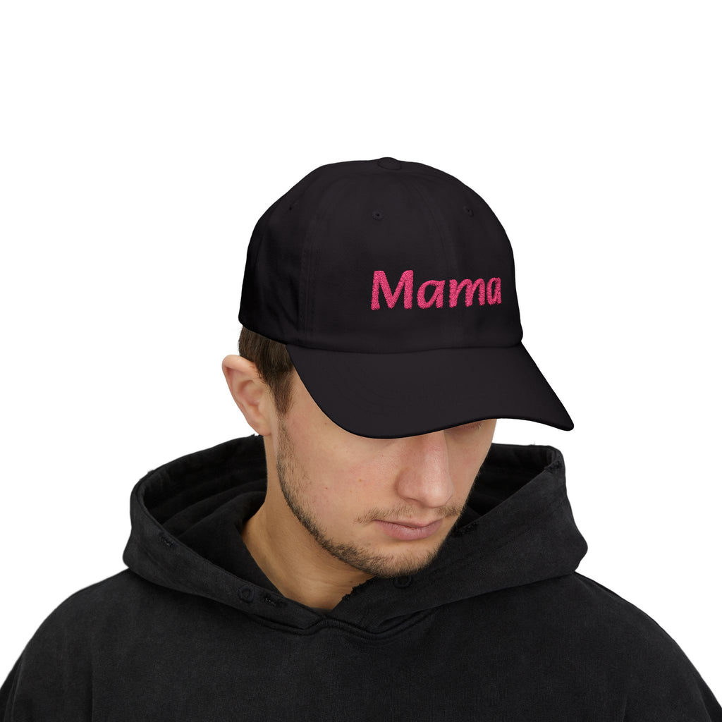 Stylish “Mama” Embroidered Classic Dad Cap | Perfect Gift for Fathers' Day, Casual Outing, Family Gatherings, Trendy Accessory, Unisex Hat