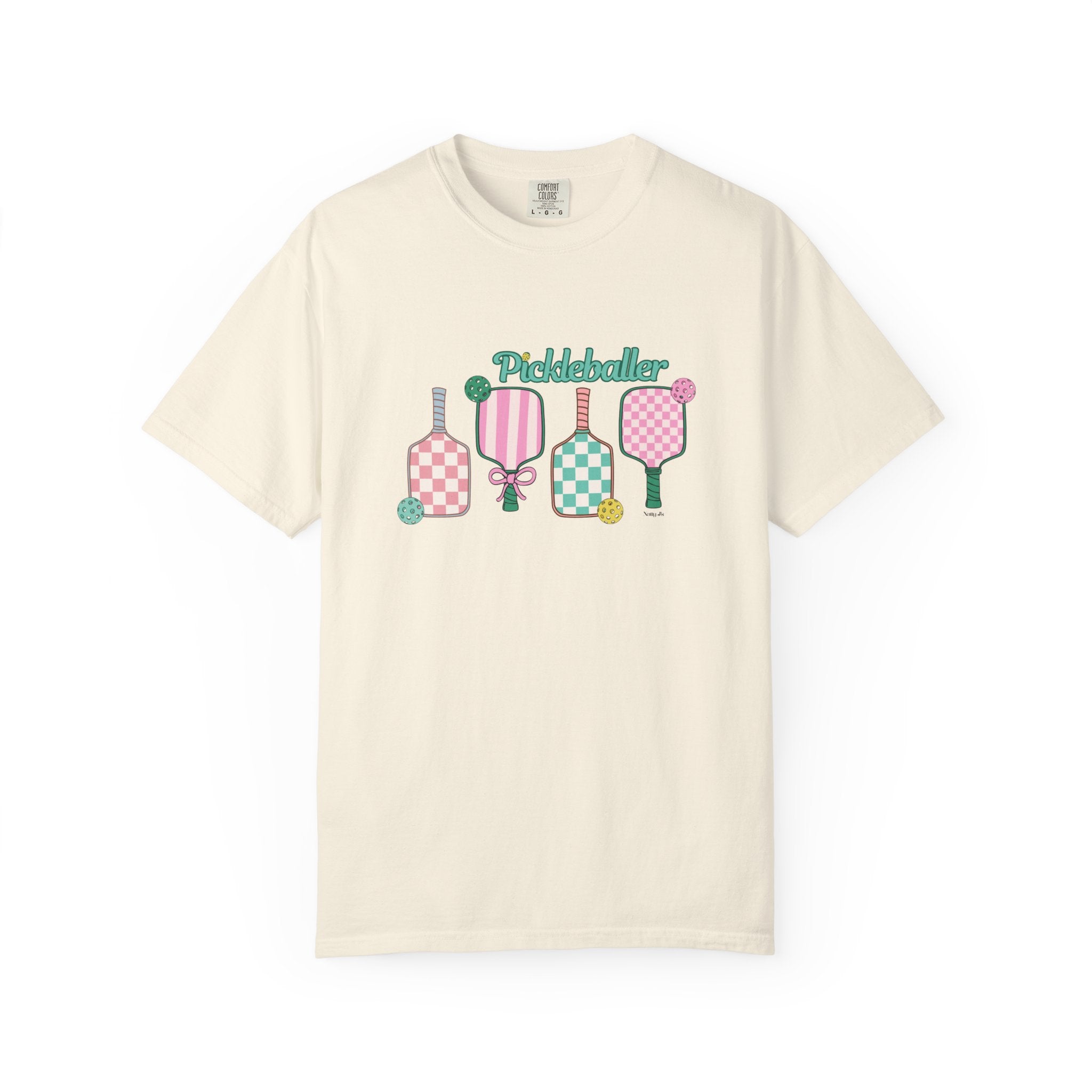 Outlined Pickleballer T-Shirt