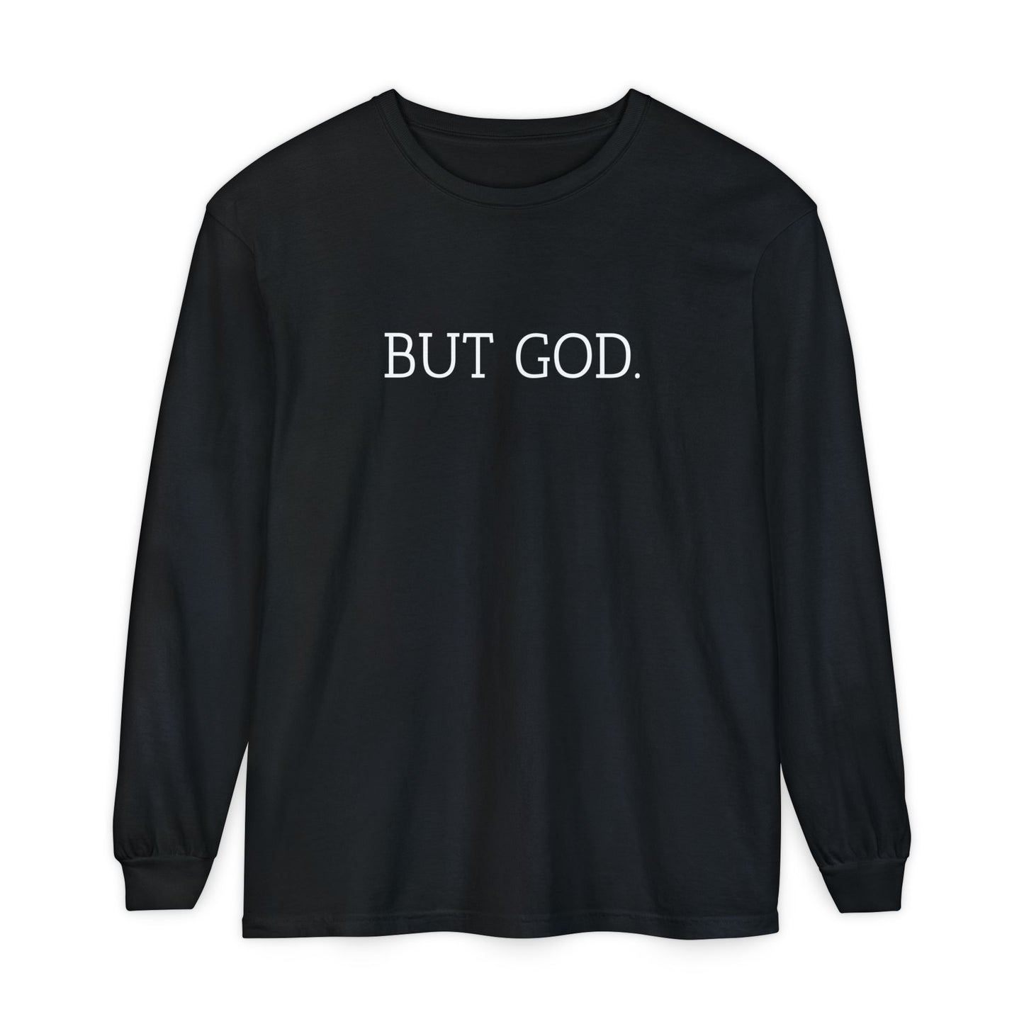 Garment-Dyed Long Sleeve Tee - Faith-Inspired Design, Comfortable Casual Wear, Perfect for Everyday & Gift Giving, Religious Apparel, [...]