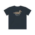 youth Black t shirt with camo duck silhouette graphic for hunting kids
kids camo duck shirt with outdoor hunting design
youth hunting shirt with duck silhouette and camouflage pattern
Black kids shirt with camo duck graphic for outdoors
southern style youth t shirt with duck hunting design Featuring NattyJ's Apparel